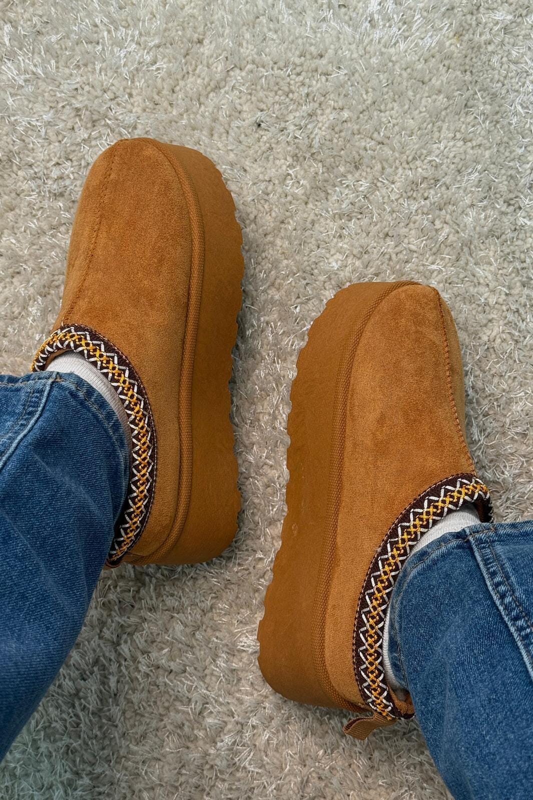 Bloom - Acacia Slipper - Camel Hjemmesko & sutsko 