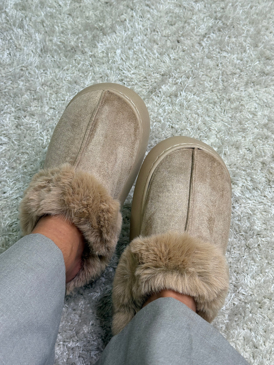 Bloom - Aida Slipper - Beige Hjemmesko & sutsko 