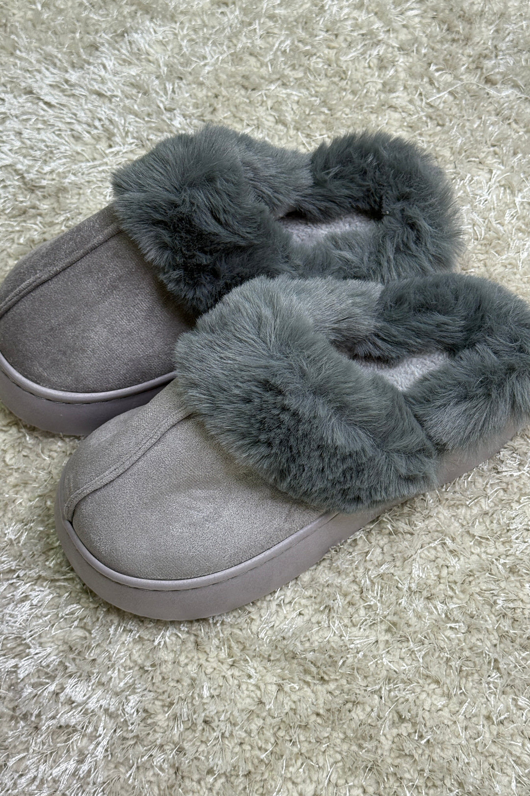 Bloom - Aida Slipper - Light Grey Hjemmesko & sutsko 