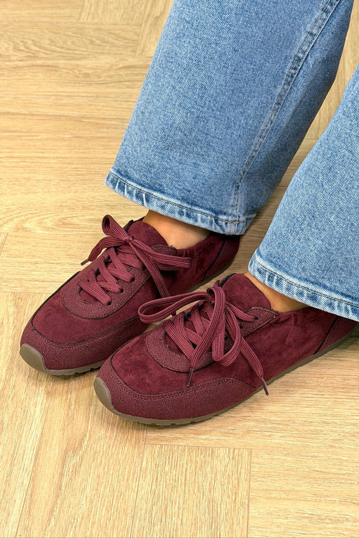 Bloom - Bellis Sneakers - Burgundy Sneakers 