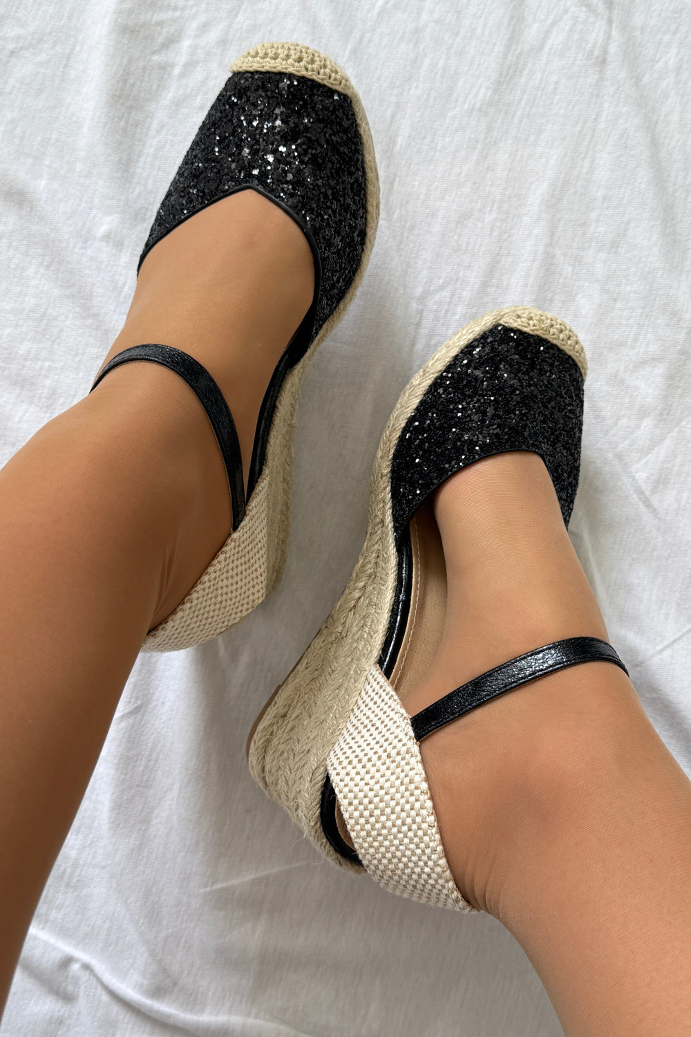 Bloom - Charlotte Sandal - Black Sandaler 