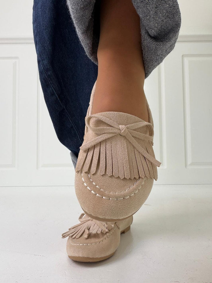 Bloom - Crocus Loafers - Beige Loafers 