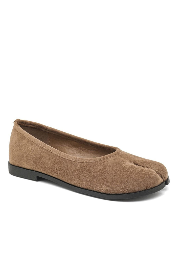 Bloom - Gentian Ballet Flats - Taupe Ballerinaer 
