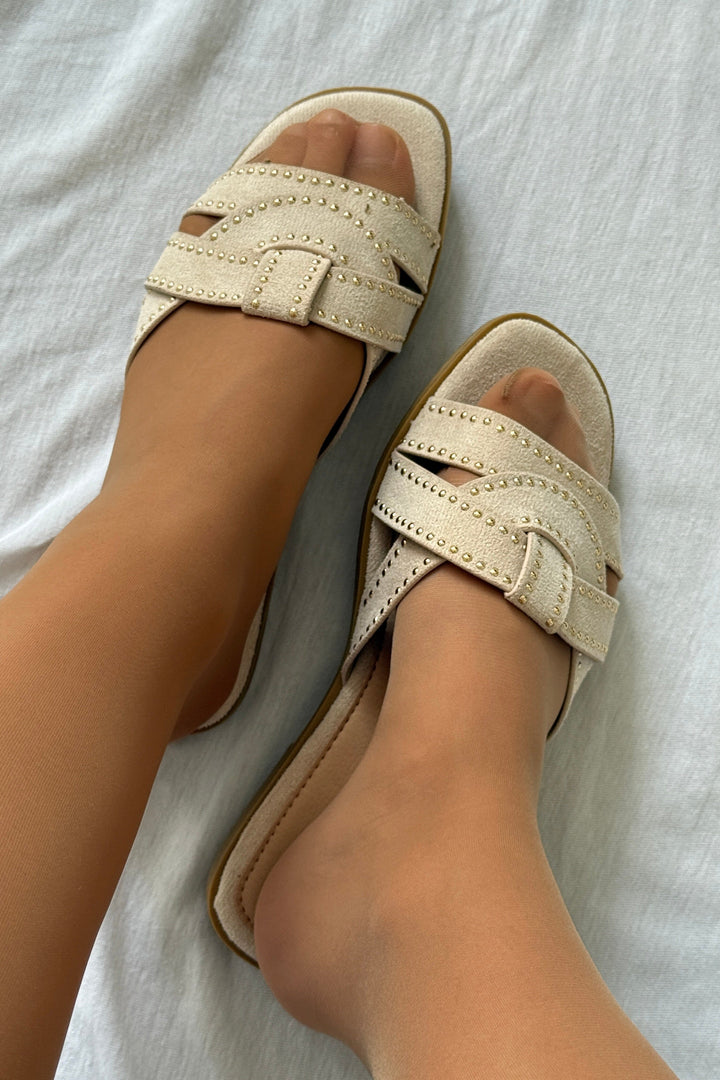 Bloom - Grace Sandal - Beige Sandaler 