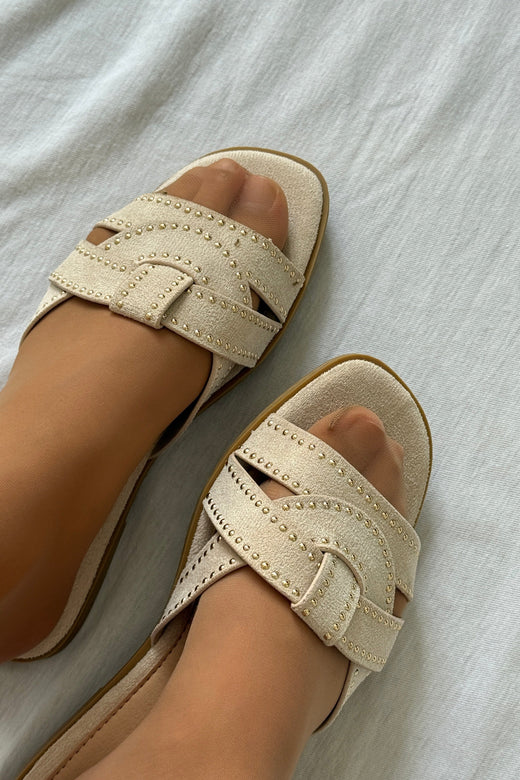 Bloom - Grace Sandal - Beige Sandaler 