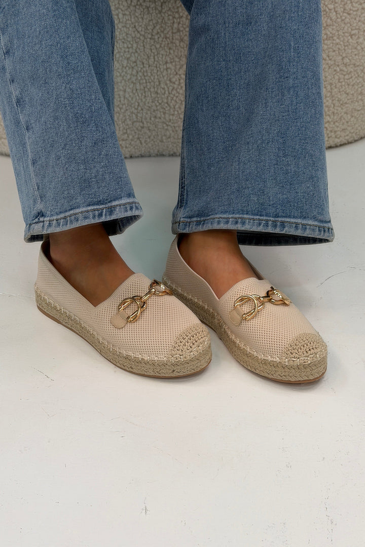 Bloom - Honeysuckle Loafers - Beige Loafers 