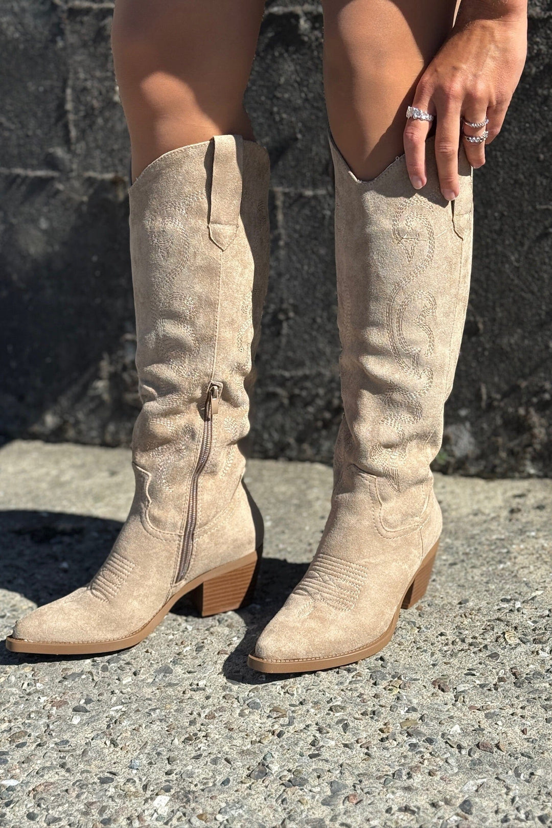 Bloom - Ivy Boot - Taupe Støvler 