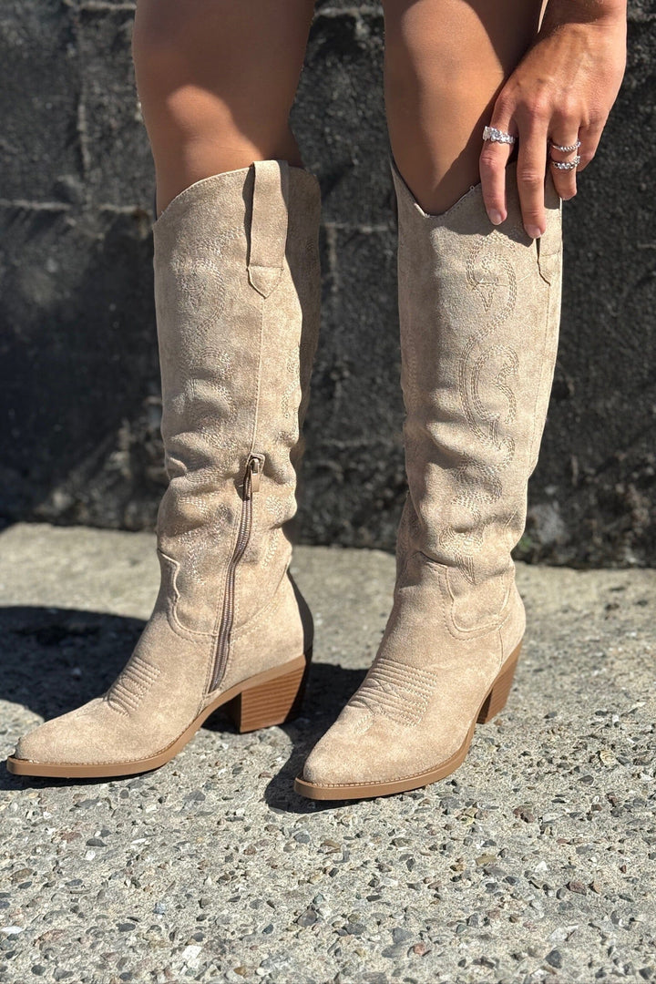 Bloom - Ivy Boot - Taupe Støvler 