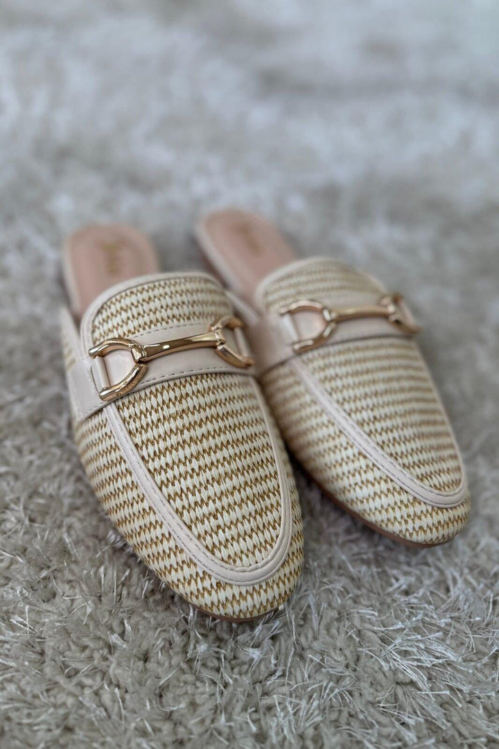 Bloom - Mimosa Mules - Beige Sandaler 
