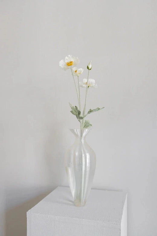 Bloom Objects - Artificial Cream Poppy 02-132 - Cream Dekoration 