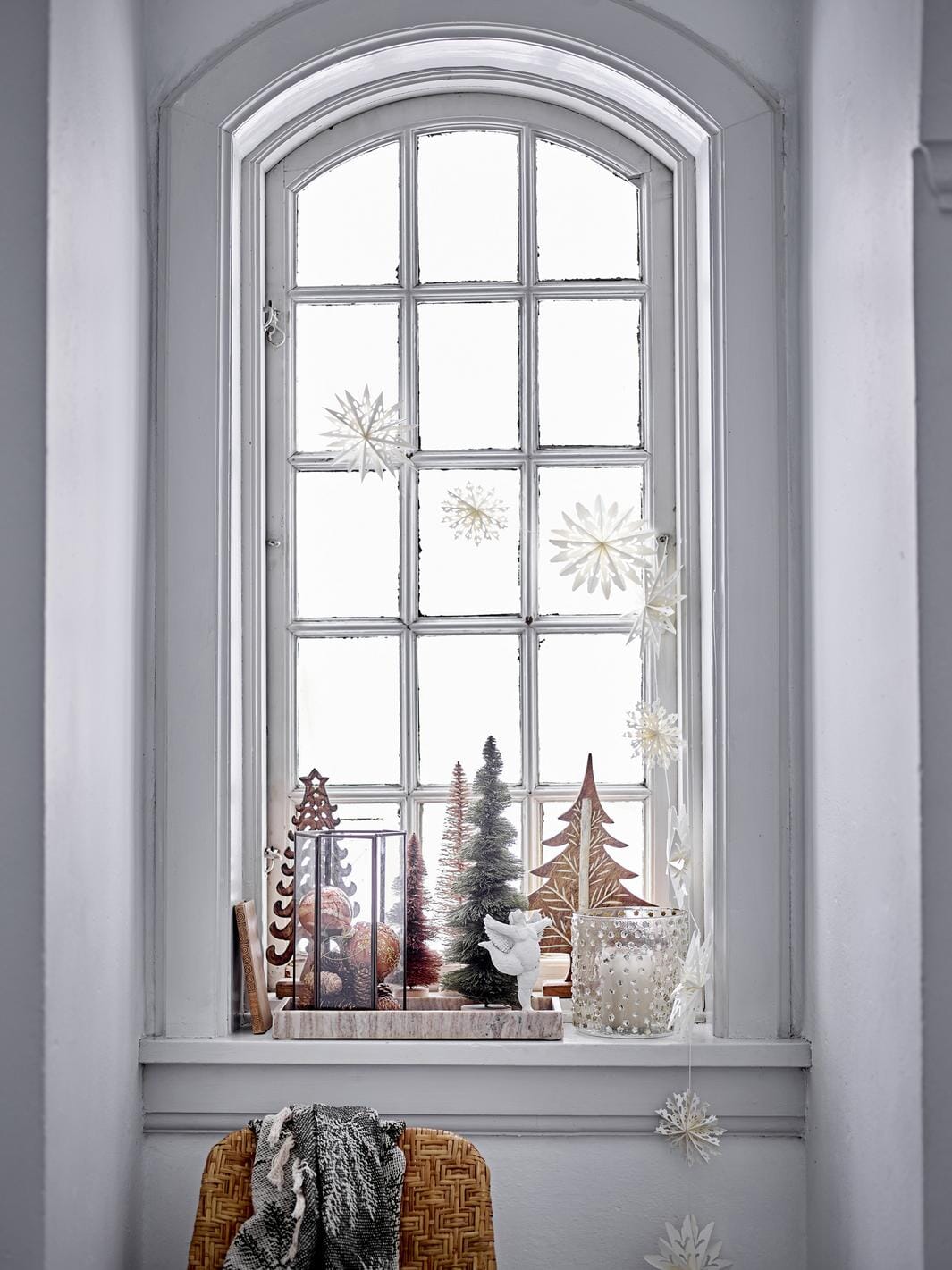 Bloomingville - Bellac Guirlande, Hvid, FSC® Mix, Papir 82068738 - White