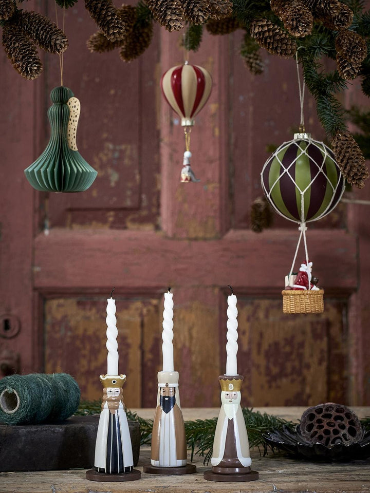 Bloomingville - Betiel Lysestage, Natur, FSC®100%, Bøg 82062836 - Nature