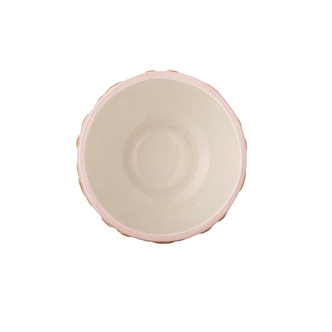 Bloomingville - Binna Skål, Rosa, Stentøj 82063280 - Rose