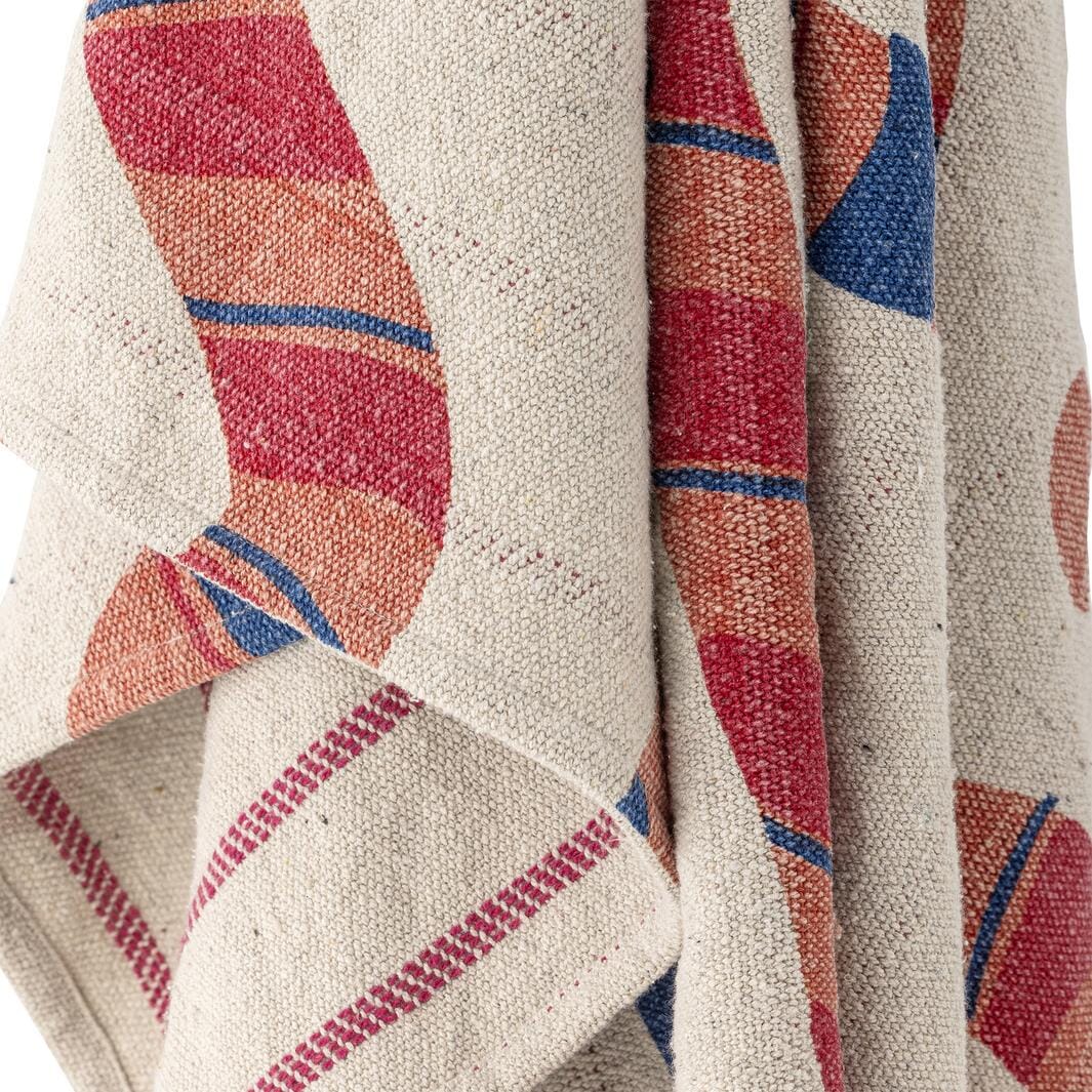 Bloomingville - Candice Plaid, Multifarvet, Genanvendt Bomuld 82063314 - Multi