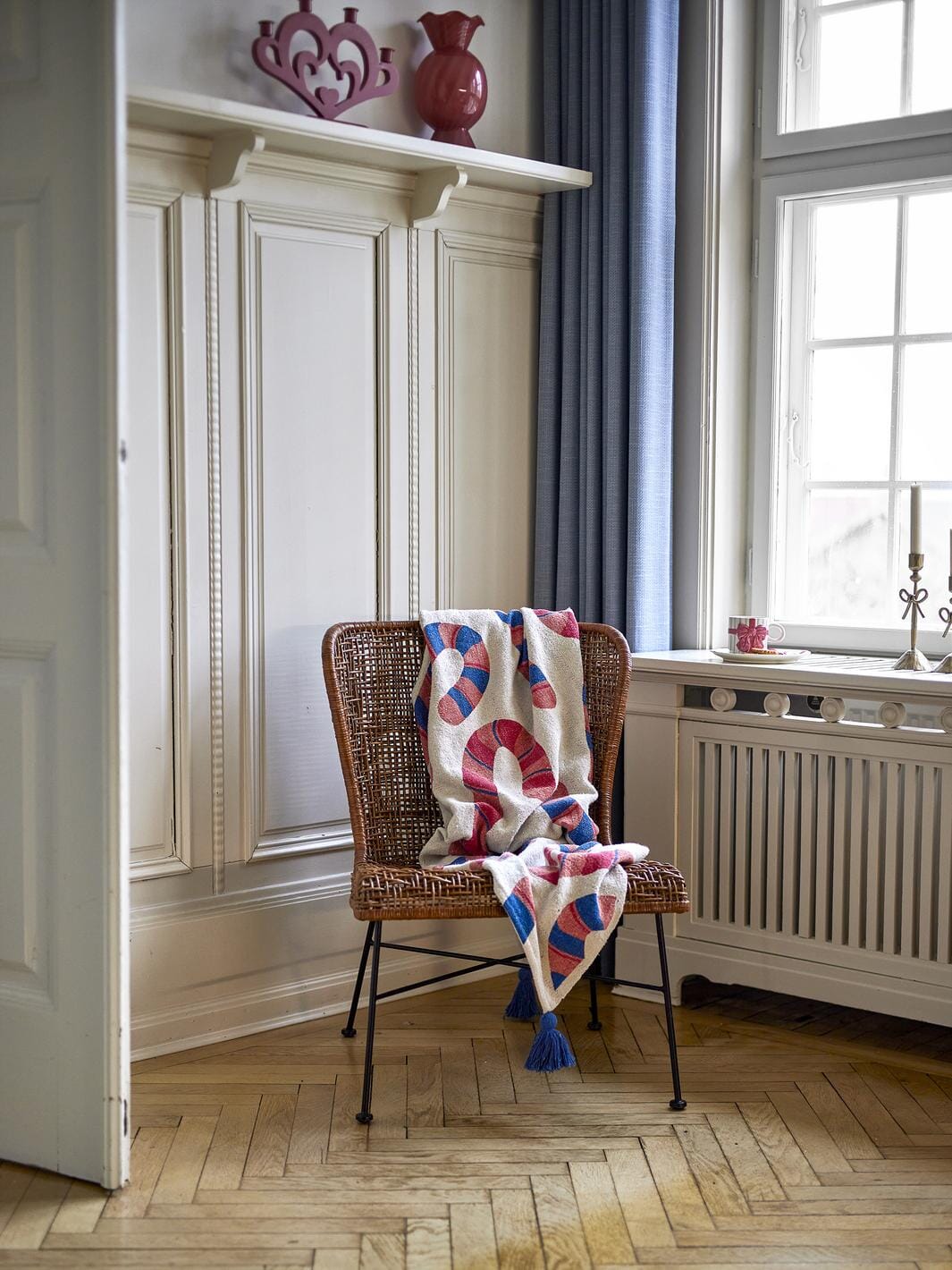 Bloomingville - Candice Plaid, Multifarvet, Genanvendt Bomuld 82063314 - Multi