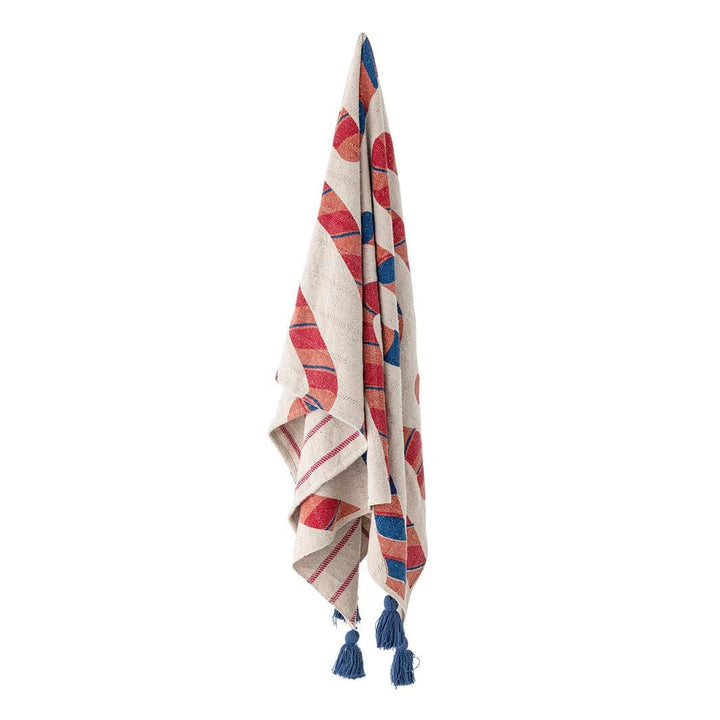 Bloomingville - Candice Plaid, Multifarvet, Genanvendt Bomuld 82063314 - Multi