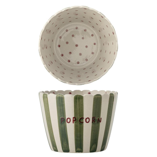 Bloomingville - Chip Skål, Grøn, Stentøj 82069734 - Green