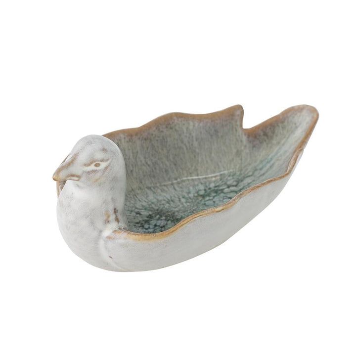 Bloomingville - Chirp Skål, Grøn, Stentøj 82072811 - Green