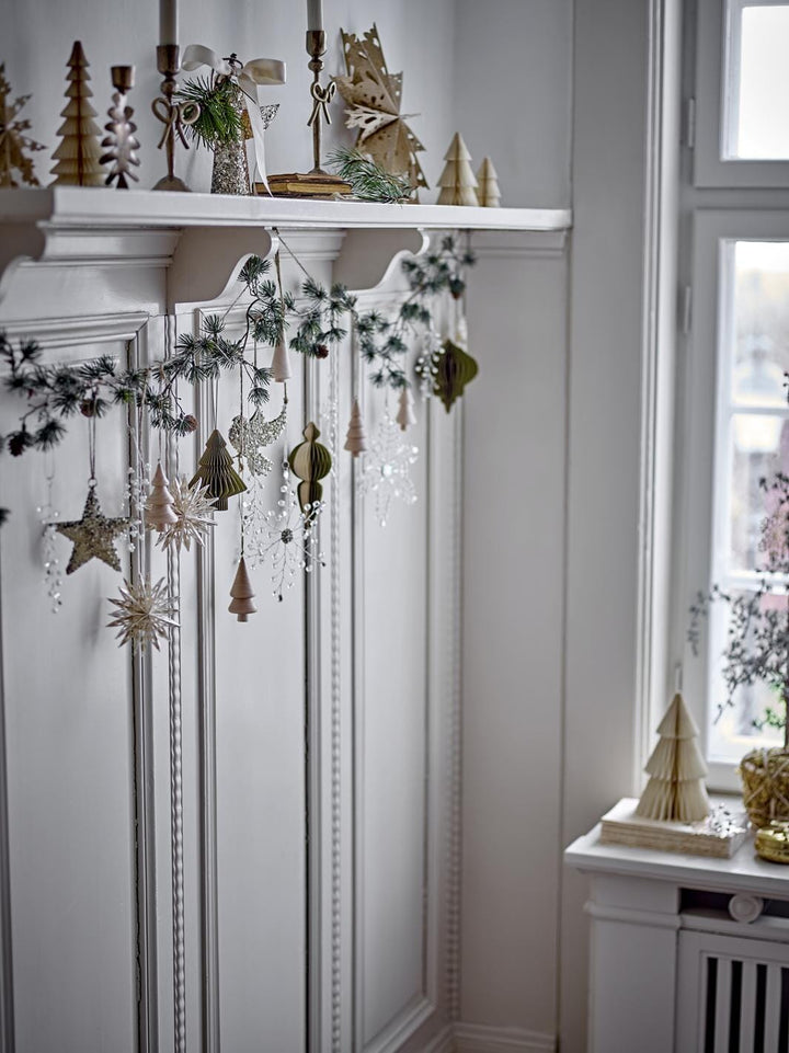 Bloomingville - Ikata Ornament, Klar, Plastik 82072911 - Clear