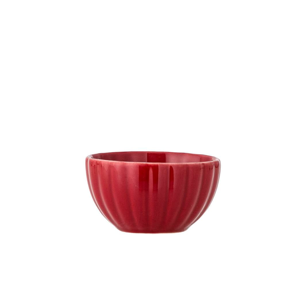 Bloomingville - Latina Skål, Rød, Stentøj 82061933 - Red