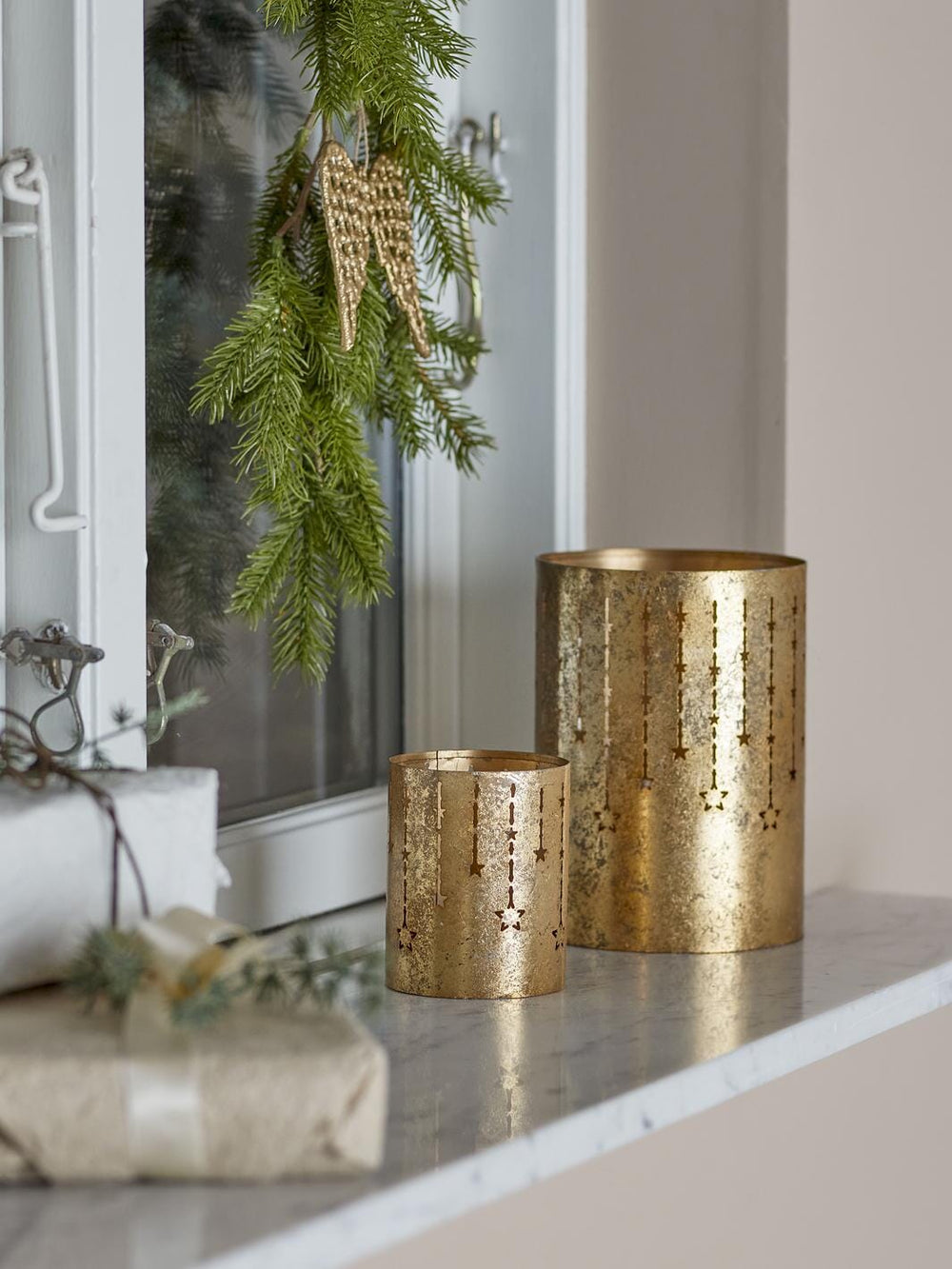 Bloomingville - Mista Fyrfadsstage, Guld, Metal 82068436 - Gold