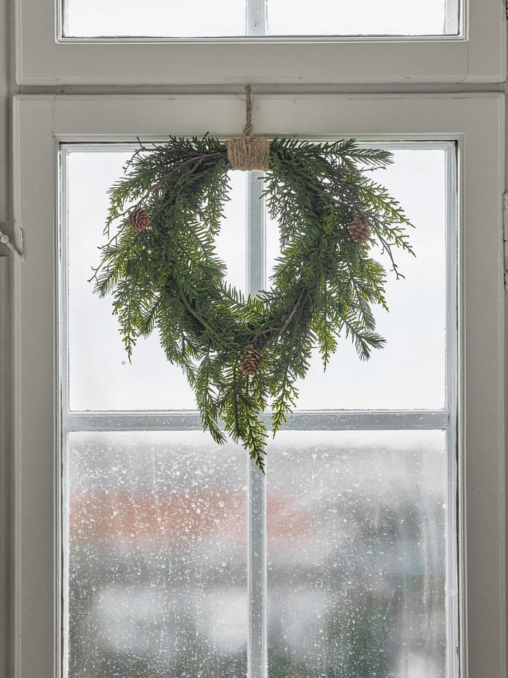 Bloomingville - Pine Deko, Grøn, Kunstige Blomster 82073067 - Green