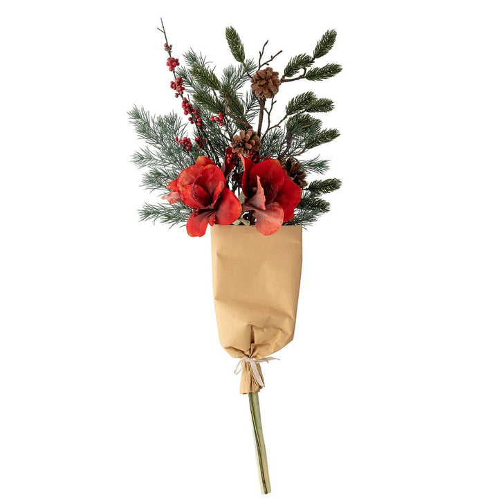 Bloomingville - Rubia Buket, Rød, Kunstige Blomster 82073065 - Red