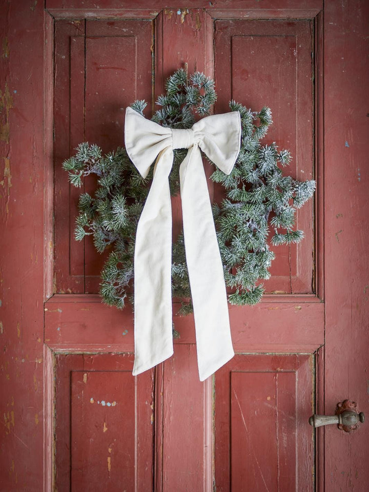 Bloomingville - Ruby Dekorations Sløjfe, Hvid, Bomuld 82066522 - White