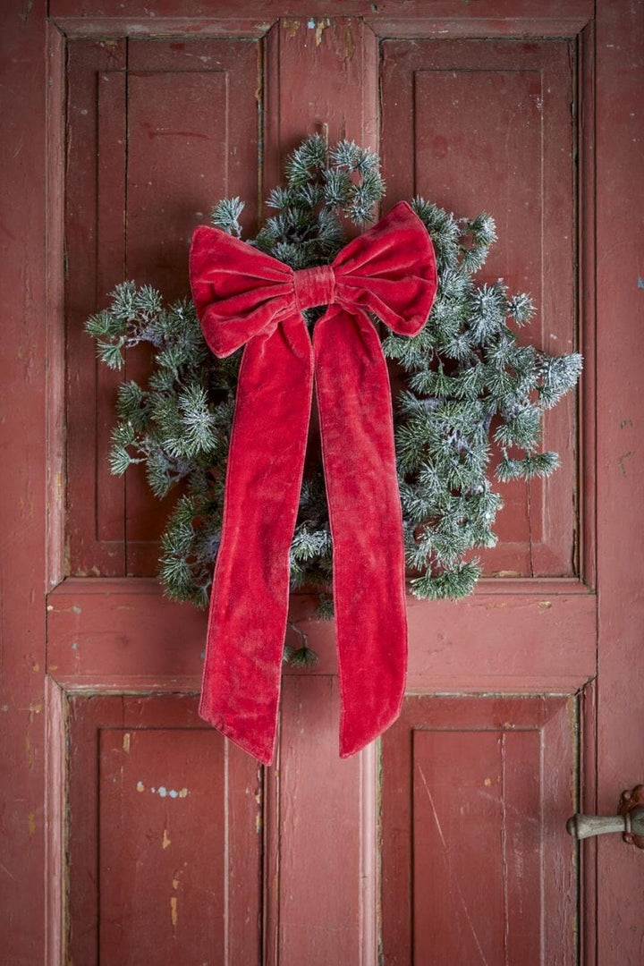 Bloomingville - Ruby Dekorations Sløjfe, Rød, Bomuld 82066521 - Red Interiør 