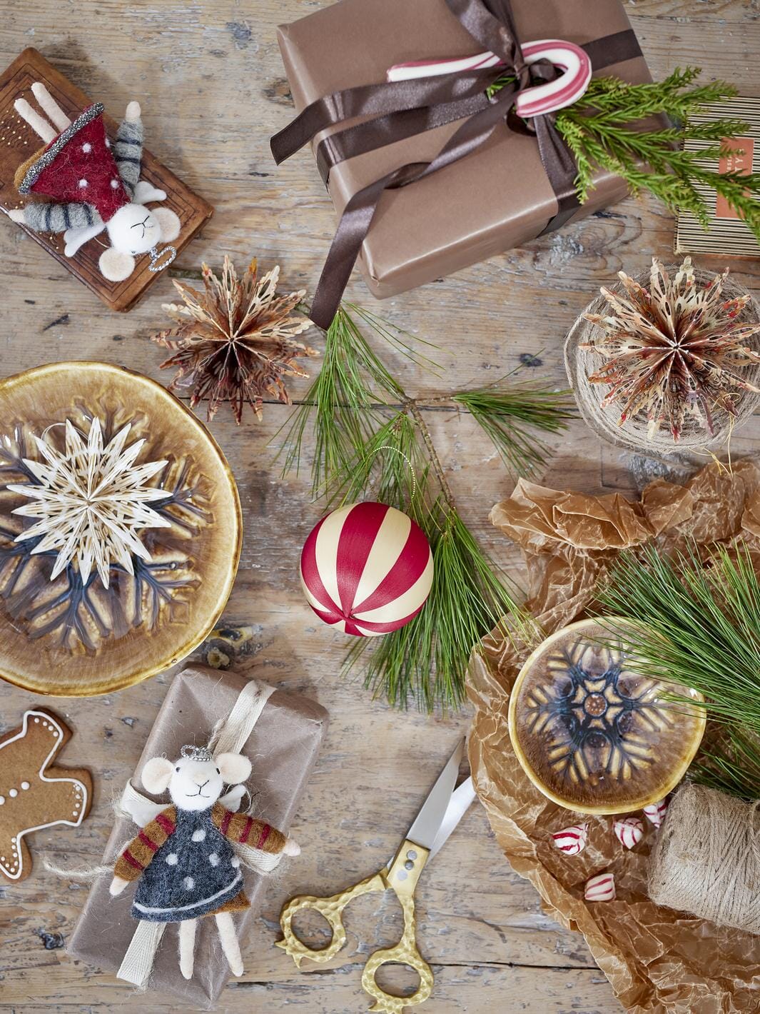 Bloomingville - Star Ornament, Natur, FSC® Mix, Papir 82068559 - Nature