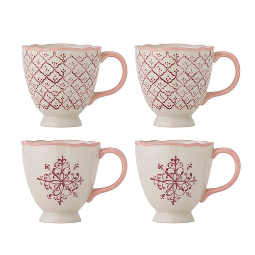 Bloomingville - Wonderland Krus, Rosa, Stentøj 82072930 - Rose