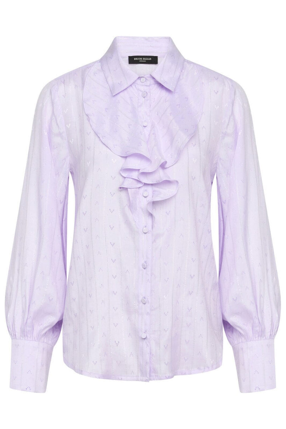 Bruuns Bazaar - Bilberry Daiva shirt - Purple Heather Skjorter 