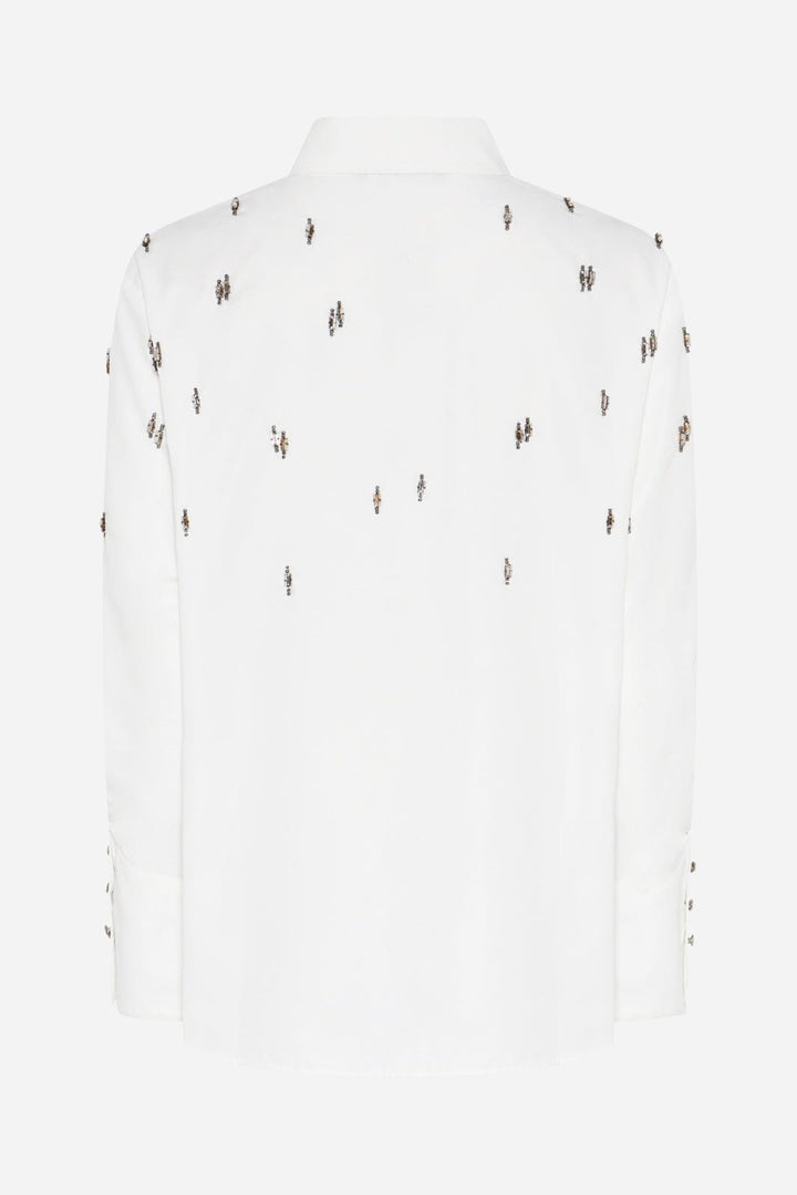 Bruuns Bazaar - Chrissibbzinne Shirt BBW4881 - Snow White