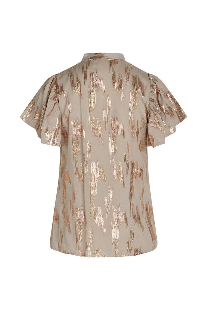 Bruuns Bazaar - Guz Dorthea shirt - Chateau Grey Bluser 