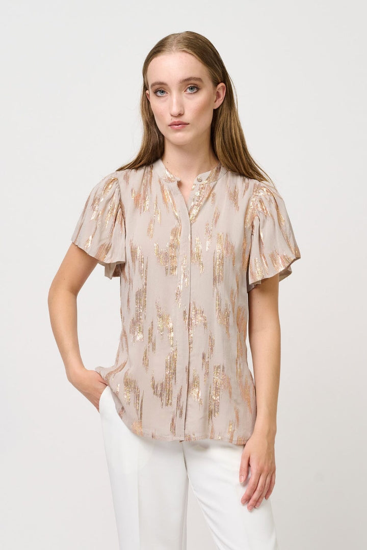Bruuns Bazaar - Guz Dorthea shirt - Chateau Grey Bluser 