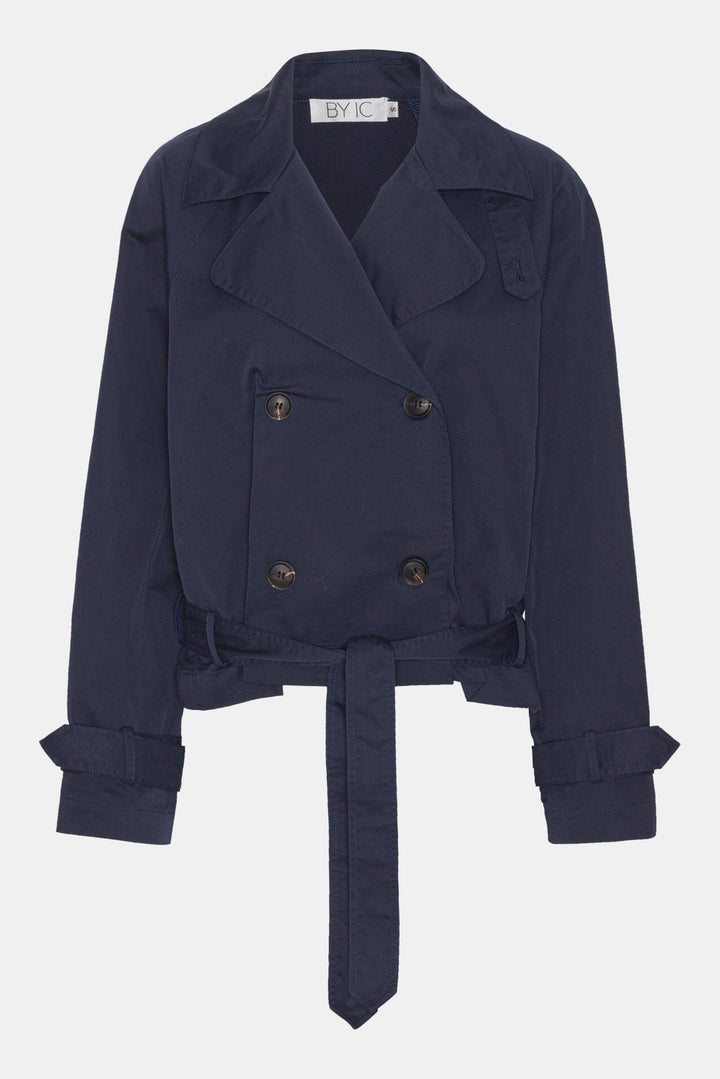 BYIC - Almaic Trenchcoat - Navy Jakker 