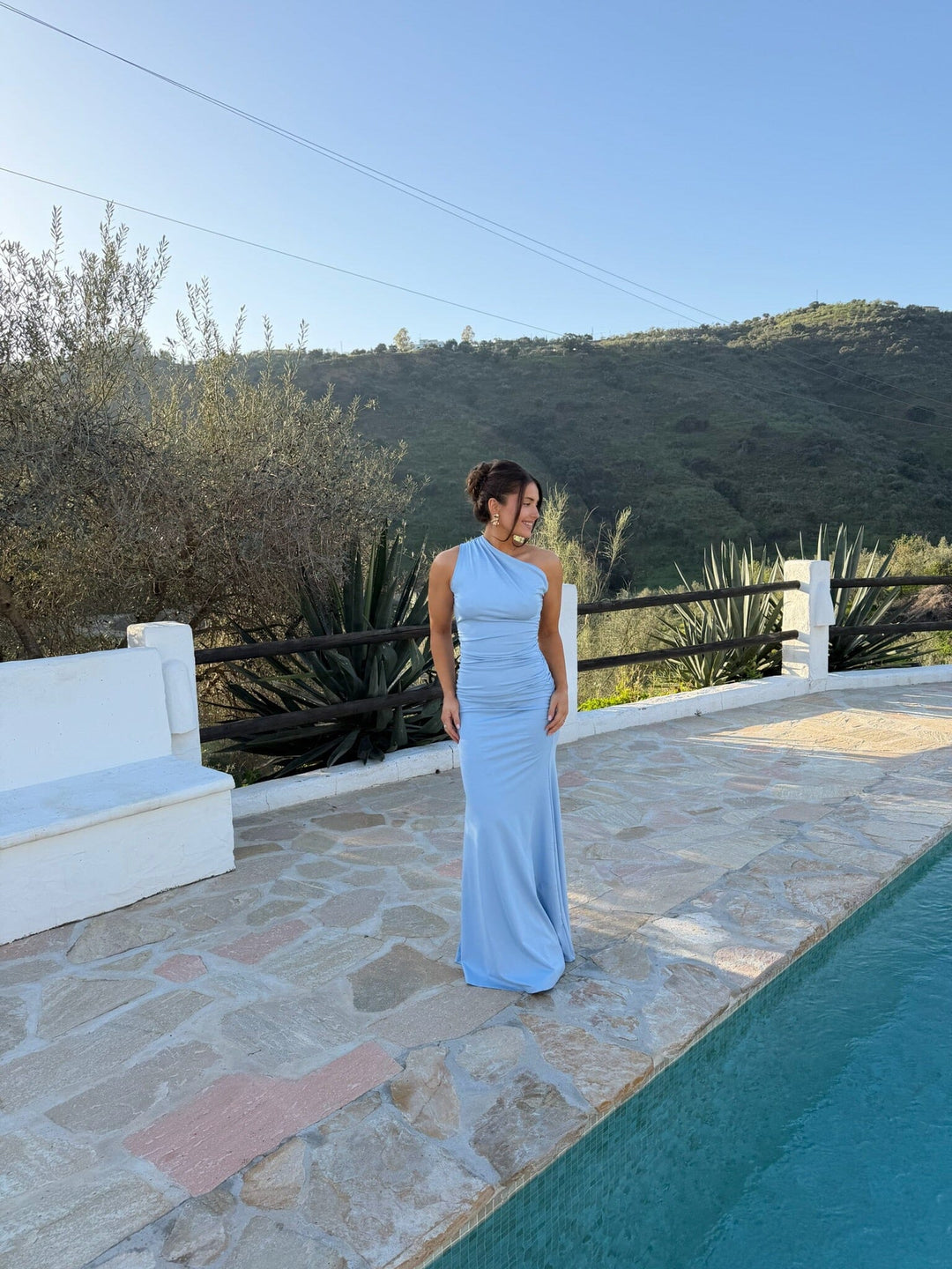 BYIC - Andreaic Maxi Dress A23768 - Blue Kjoler 