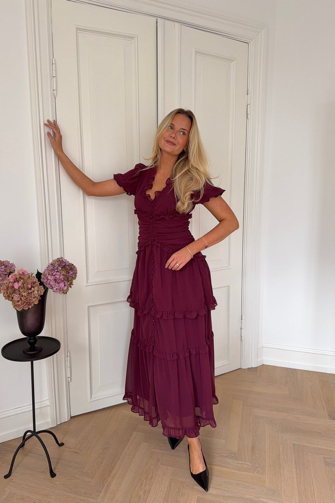 BYIC - Arielic Long Dress A25193 - Bordeaux Kjoler 