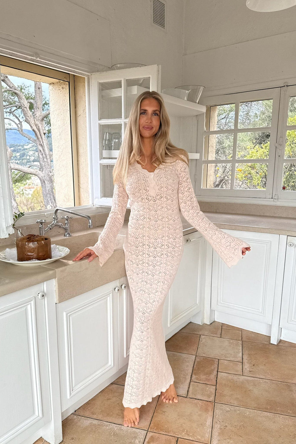 BYIC - Dagmaric Maxi Dress 1217 - Light Pink Kjoler 
