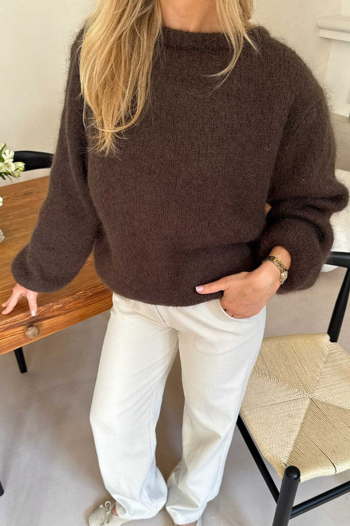 BYIC - Idaic Pullover 5267 - Dark Brown Sweatshirts 