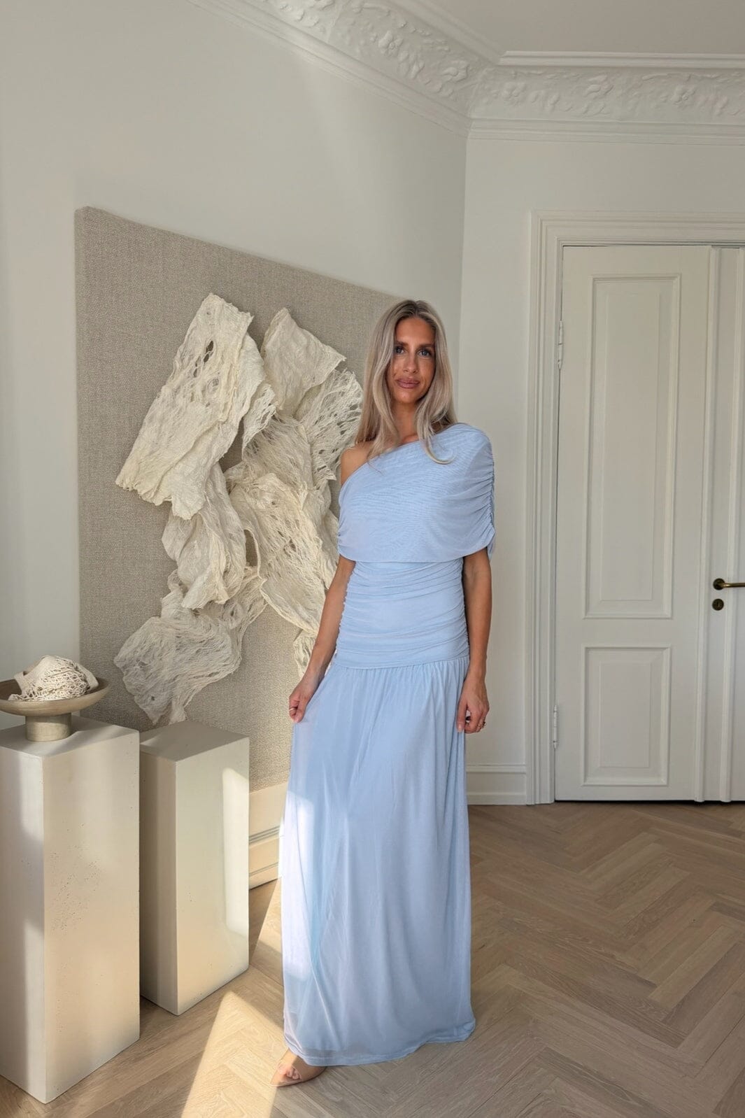 BYIC - Juneic Mesh Dress A25379 - Blue