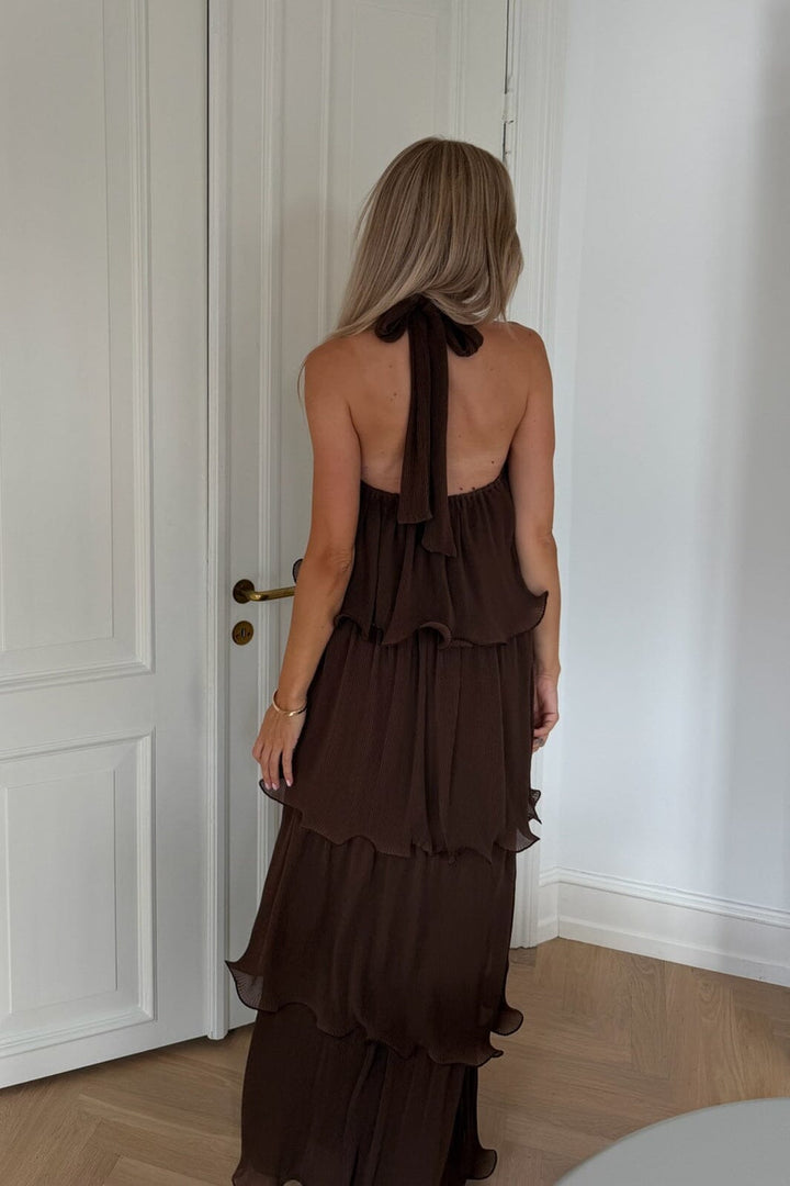 BYIC - Karmenic Maxi Dress A25394 - Dark Brown