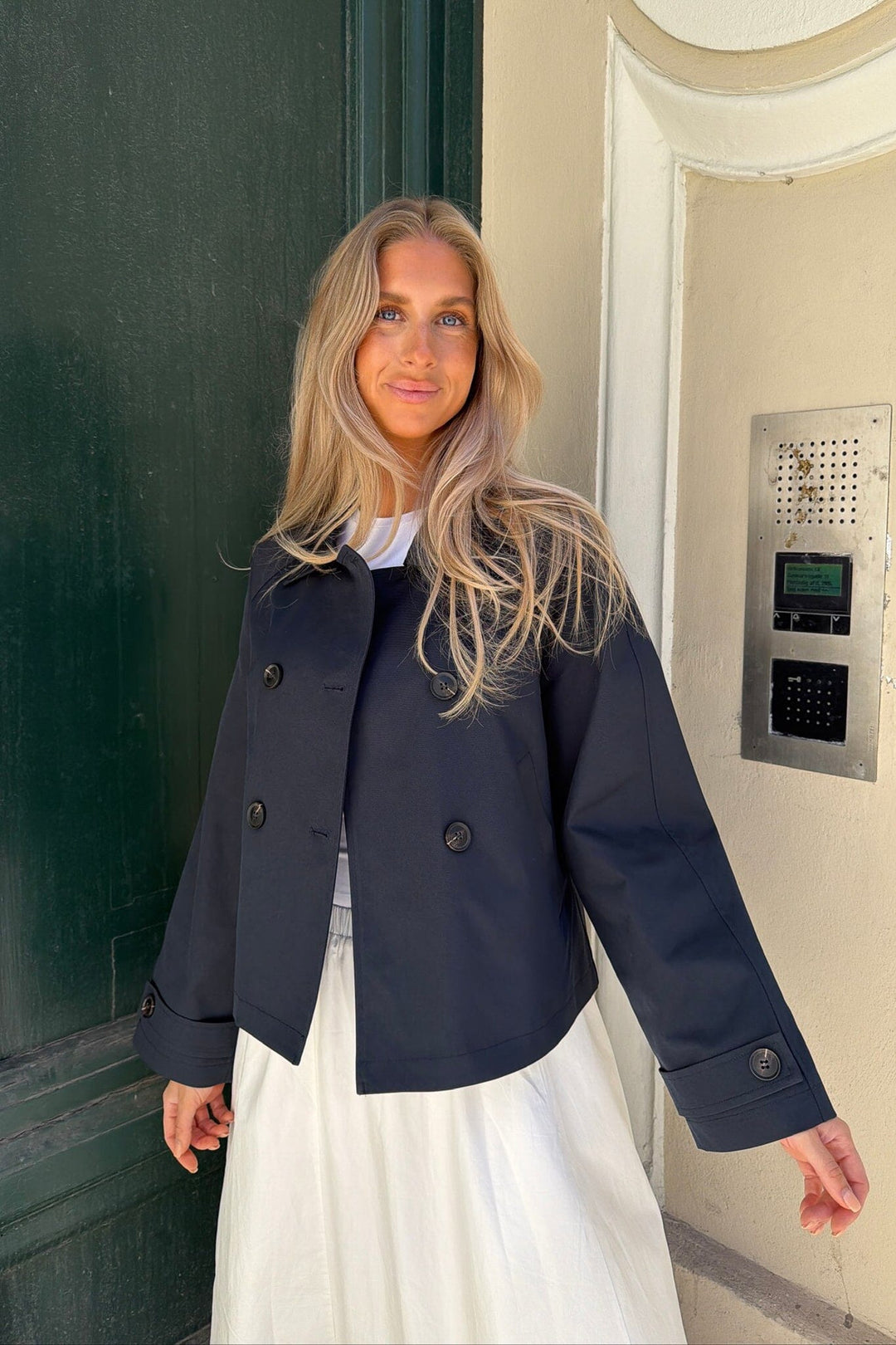 BYIC - Lunaic Trenchcoat A2320 - Dark Blue Jakker 
