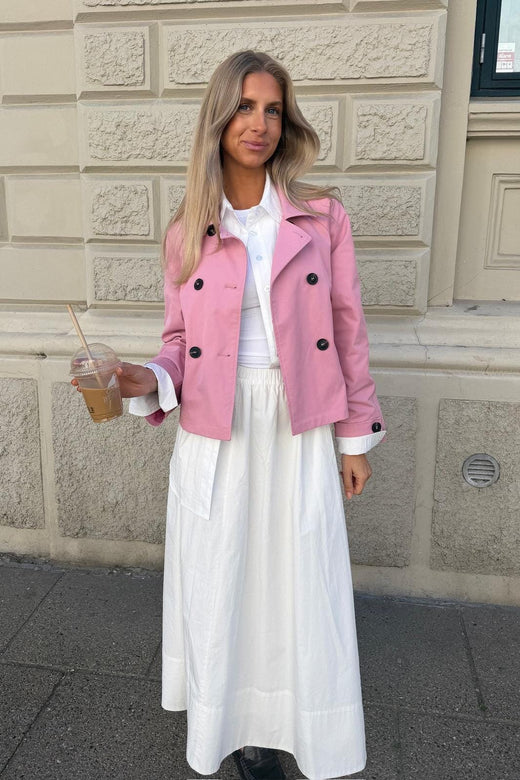 Byic - Lunaic Trenchcoat A2320 - Pink Jakker 