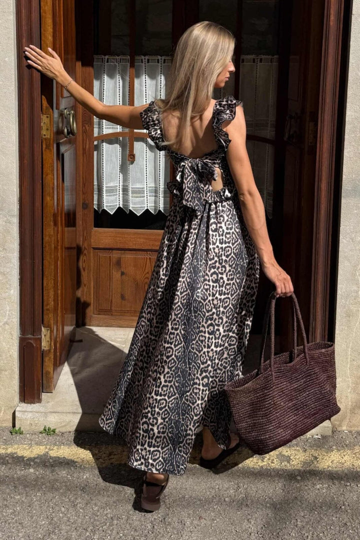 BYIC - Melbaic Dress A23117 - Leo Print