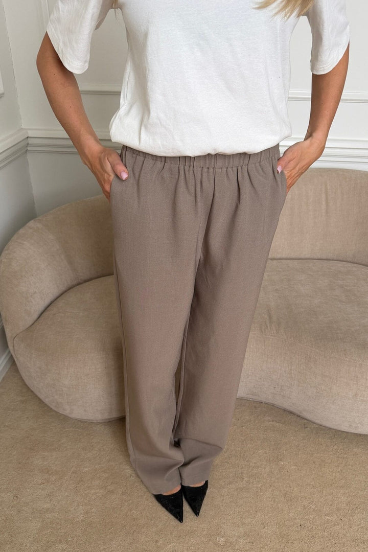 BYIC - Mioic Pants A25117 - Light Brown