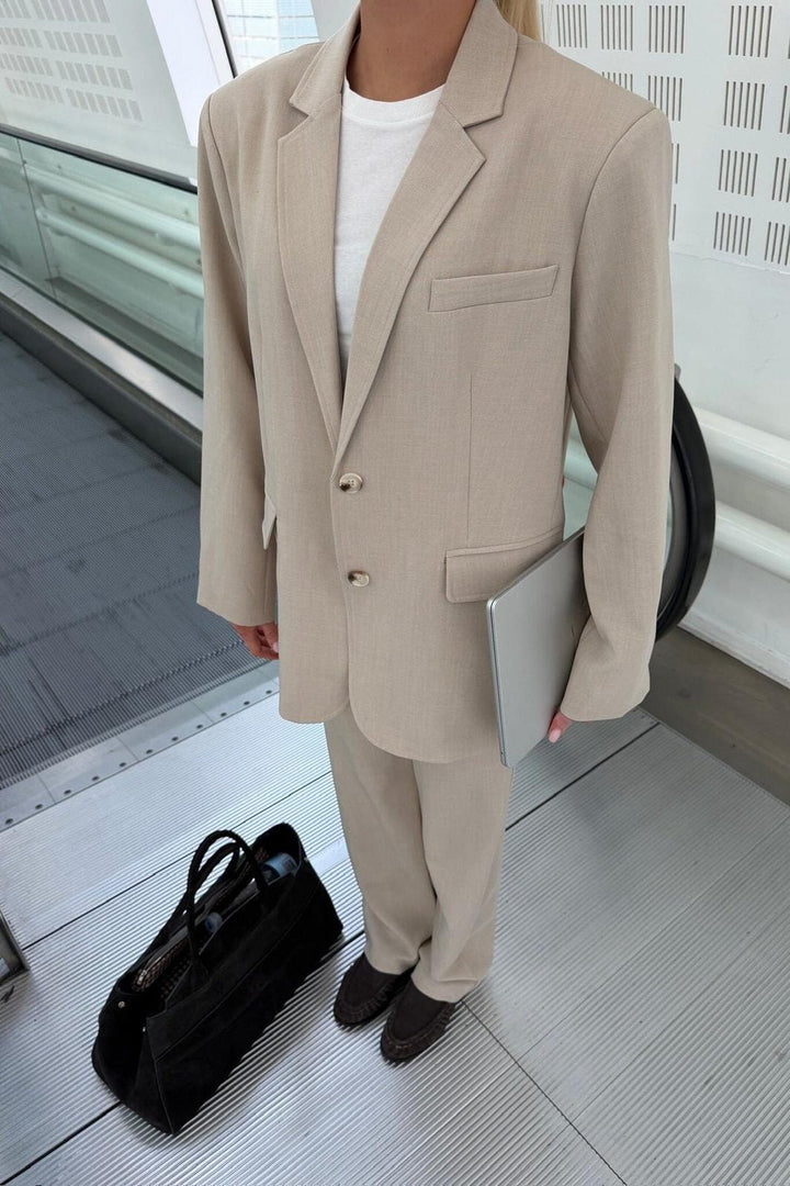 BYIC - Signatureic Blazer A23986 - Beige Blazere 