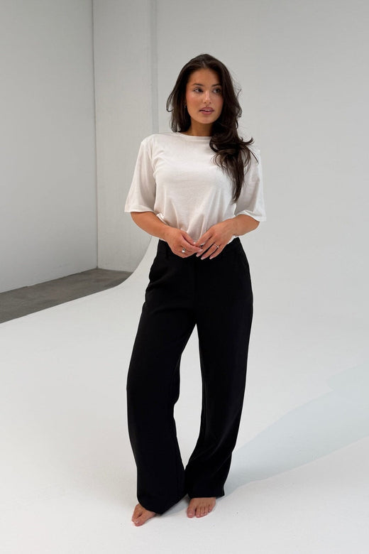 BYIC - Signatureic Wide Pants A2586 - Black