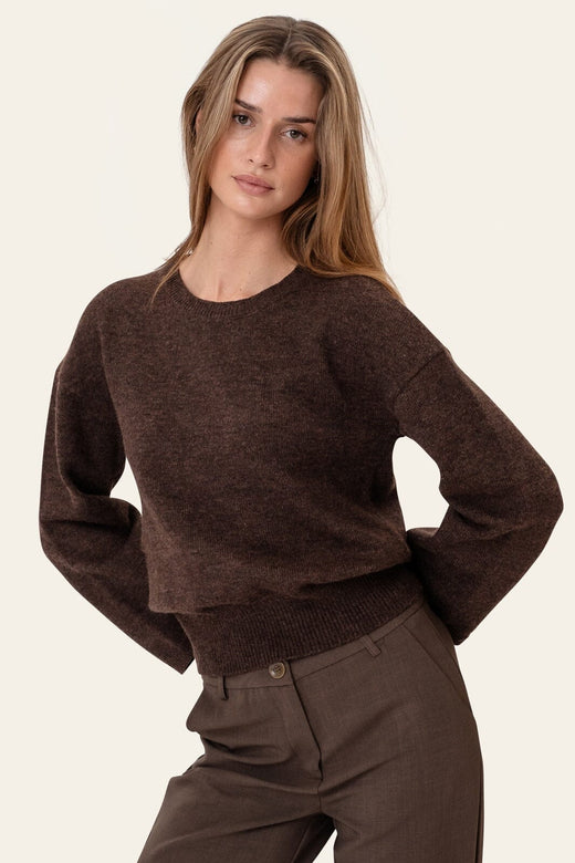 BYIC - Signeic Pullover D050-2 - Dark Brown