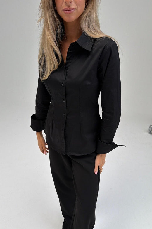 BYIC - Siljeic Shirt A25127 - Black Skjorter 